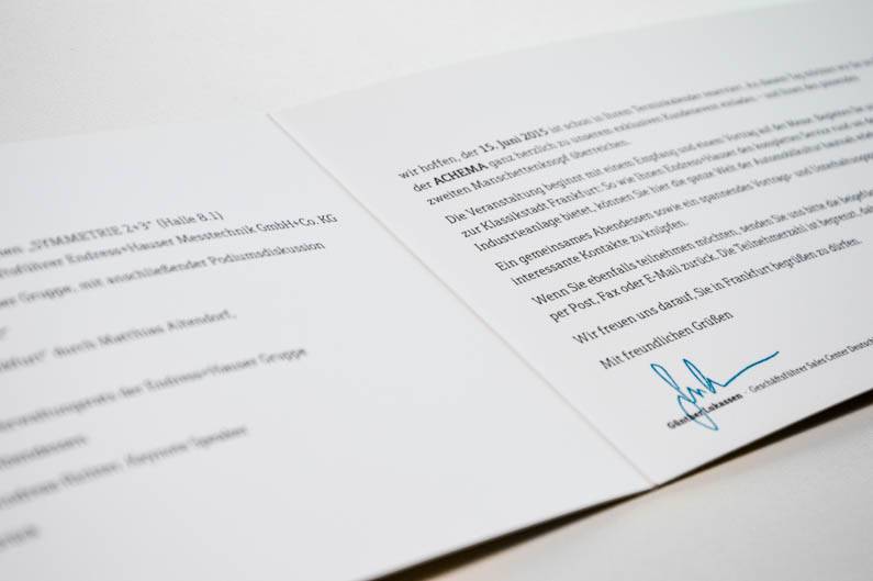 Endress + Hauser Einladung Box by Wolf-Manufaktur