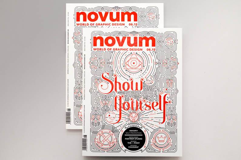Novum Cover von Wolf-Manufaktur im Letterpress