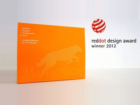 red dot award für unsere Musterbox | www.wolf-manufaktur.de