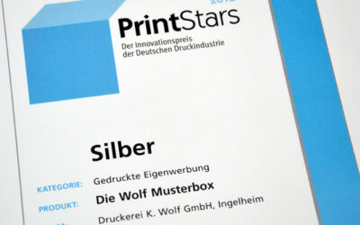 Unsere Musterbox gewinnt Silber!