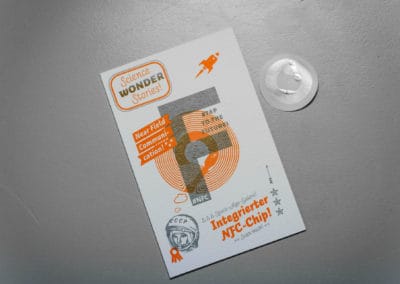 Musterkollektion Beyond Letterpress Wolf-Manufaktur Offset NFC Tag Chip