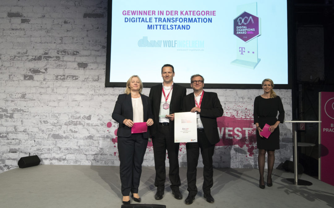Wolf-Ingelheim gewinnt Digitalisierungs Award der Telekom