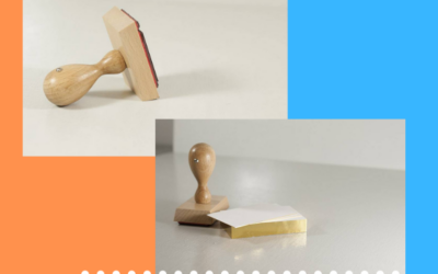 Hand drauf: Stempeln ist Trend!